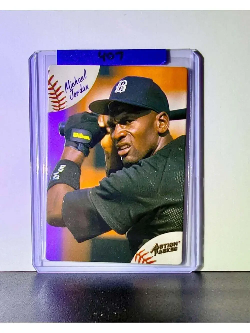 Michael Jordan 1994 Action Packed #23 Baseball Card Barons